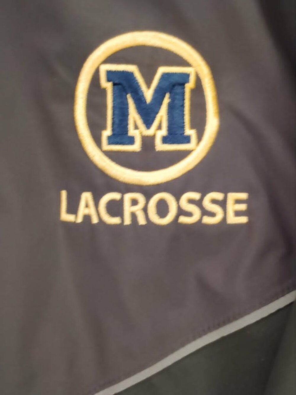 Nike Michigan Wolverines Lacrosse Stormfit Jacket Men's Large